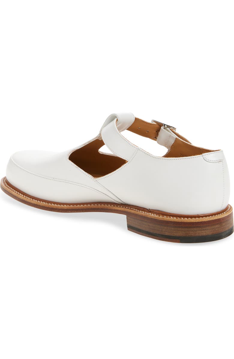 JM WESTON Salom Sandal, Alternate, color, White Smooth Calf