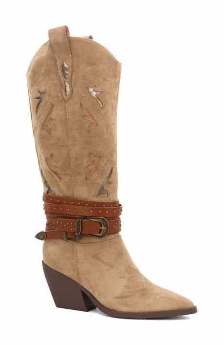 YOKI Gayle Wraparound Belt Western Boot