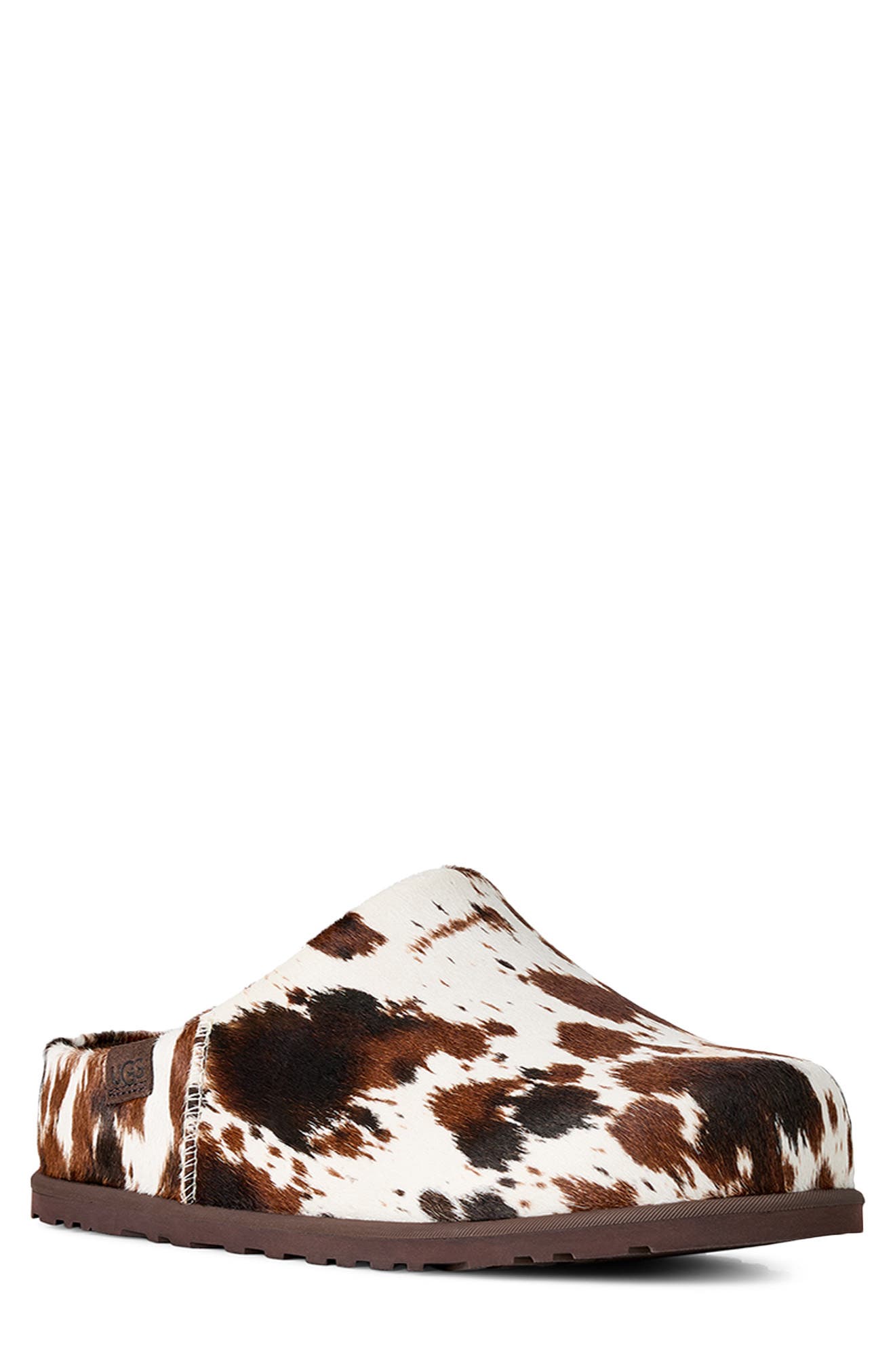 Otzo Western Clog, Main, color, BROWN MULTI CALF HAIR
