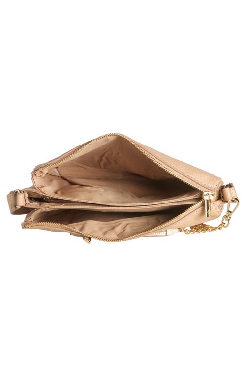 NANETTE LEPORE NANETTE LEPORE TRIPLE SECTION CROSSBODY BAG 