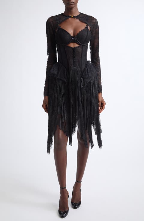 Valiant Lace Lingerie Minidress