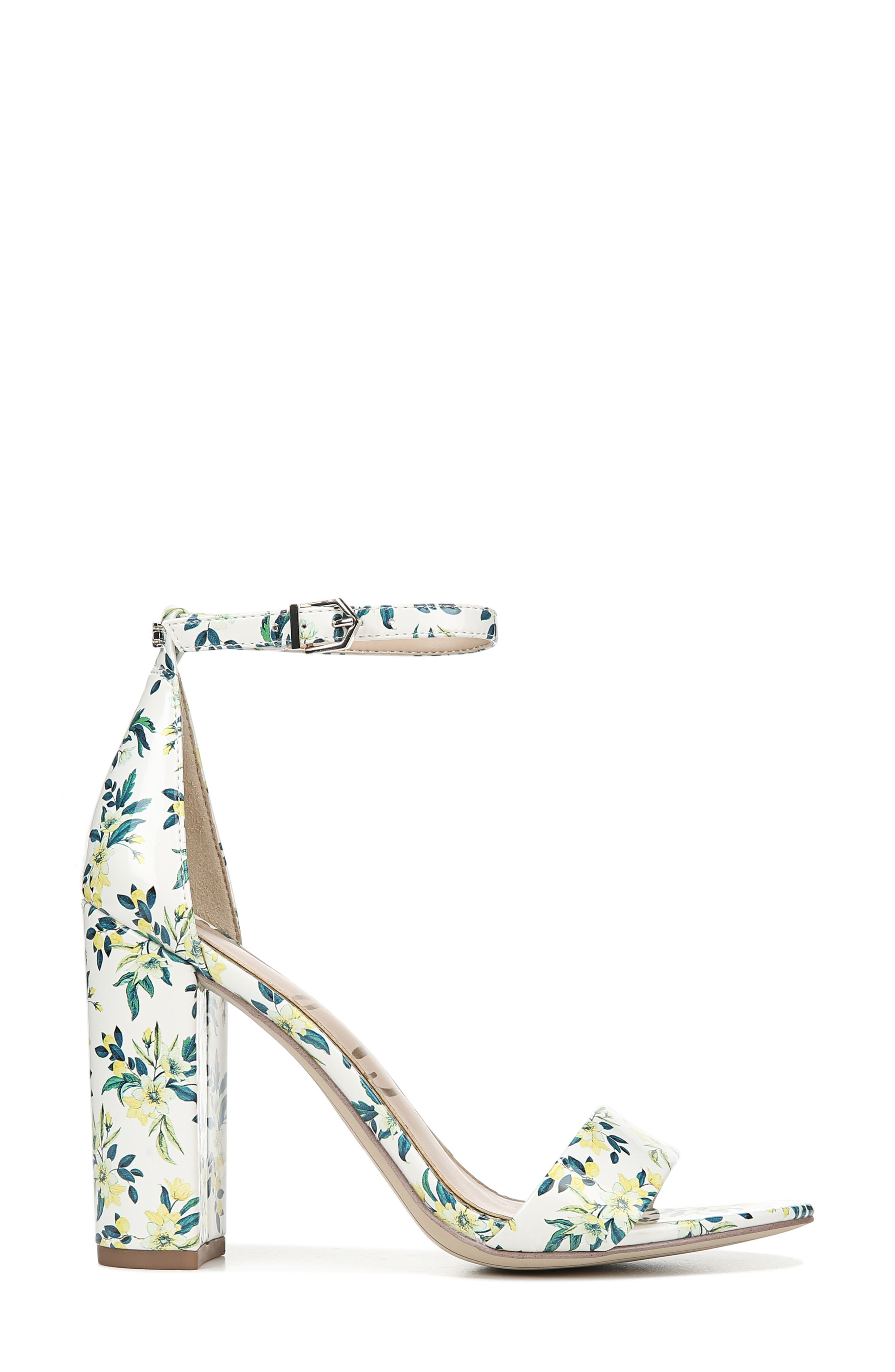 Yaro Ankle Strap Sandal, Alternate, color, WHITE MULTI
