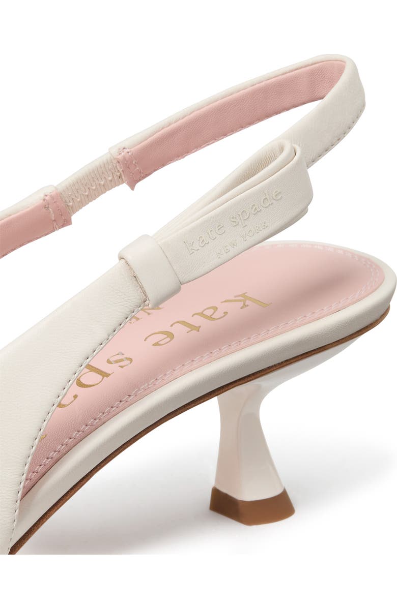 Kate Spade New York riley slingback pointed toe kitten heel pump, Alternate, color,