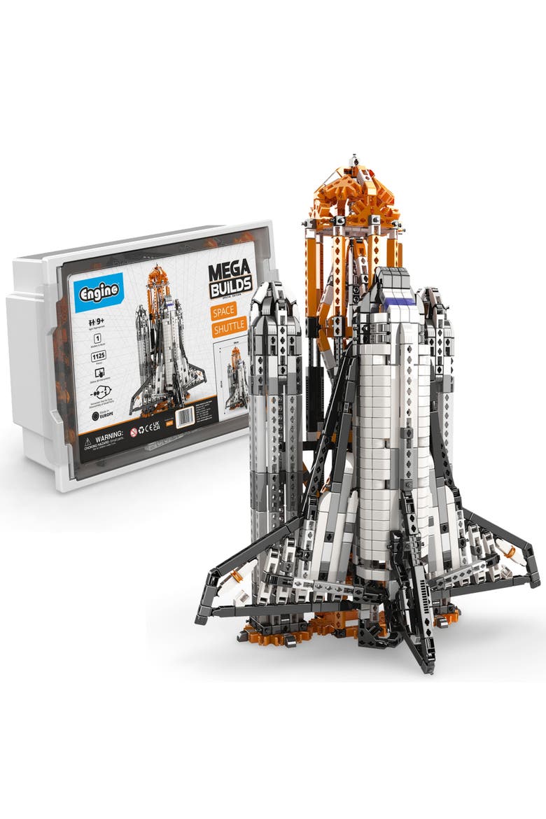 Challenger Space Shuttle 1135 Piece Model Building Set, Main, color, Multicolored