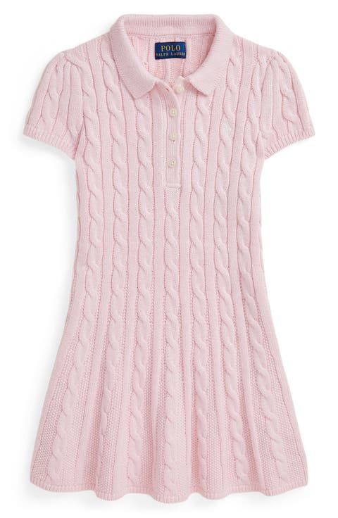 Kids
 Cable Knit Sweater Dress (Toddler 
Little Kid)