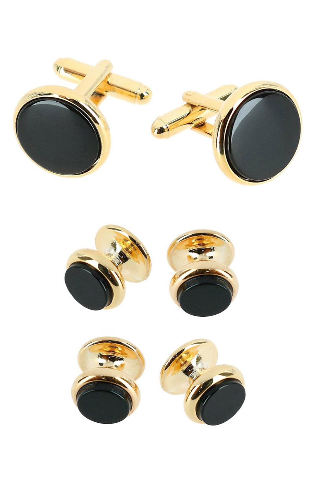 selected 24 KARAT GOLD AND GENUINE ONYX