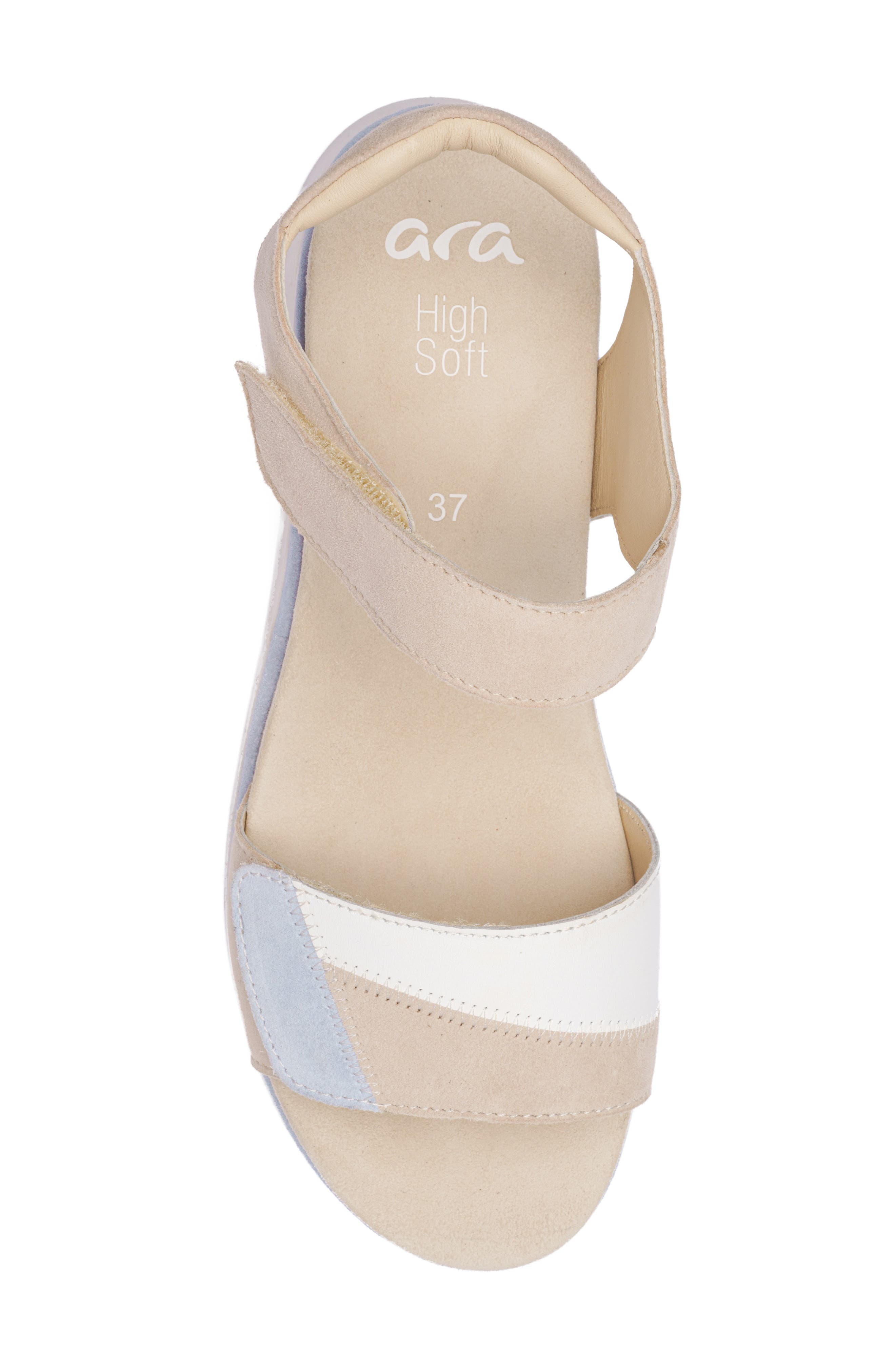 ara Cheyenne Sandal, Alternate, color, Blue