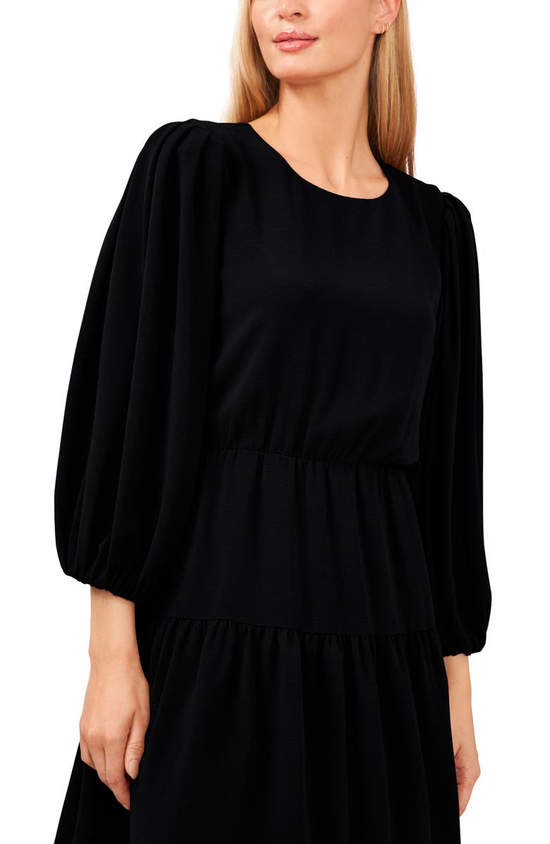 CeCe Ruffle Puff Sleeve Dress, Alternate, color, 