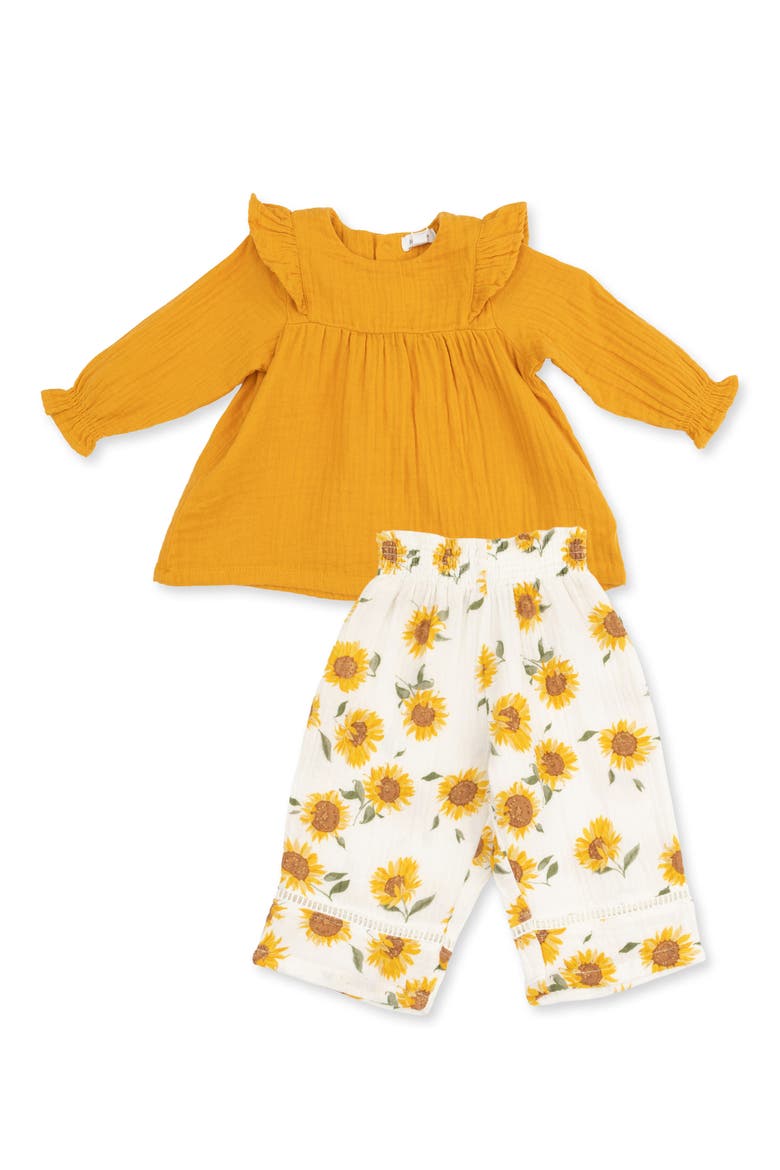 Kids' Sunflower 2-Piece Set, Main, color, BEIGE