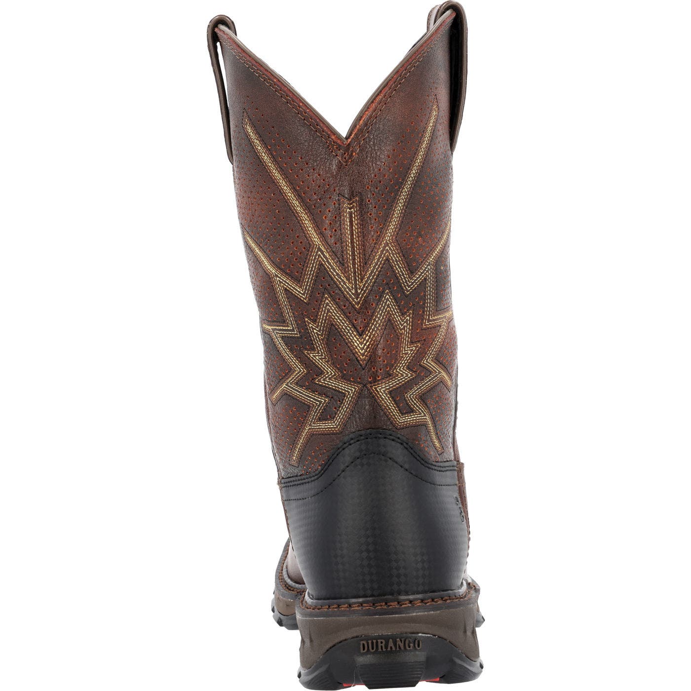 DURANGO Ventilated Western Work Boot, Alternate, color, Tobacco