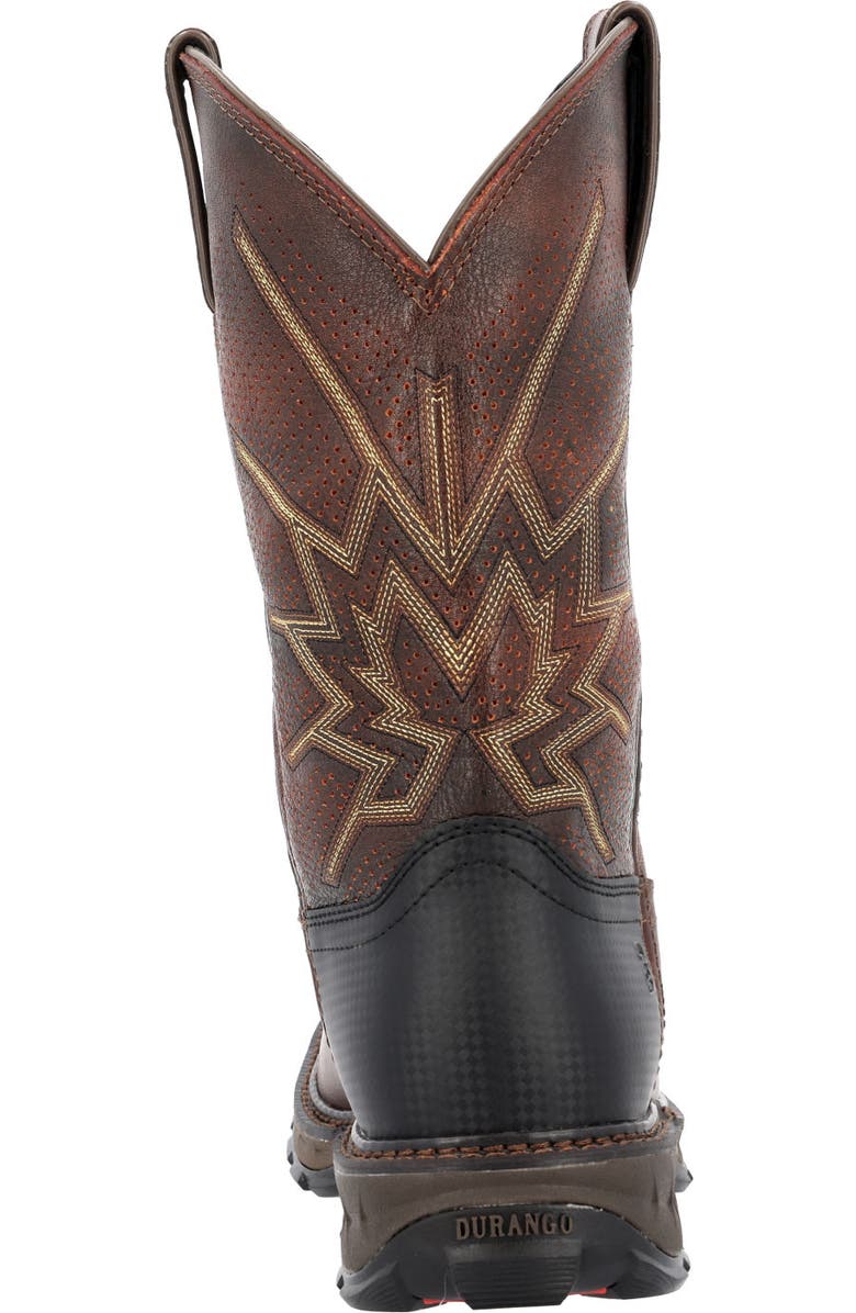 DURANGO Ventilated Western Work Boot, Alternate, color, Tobacco