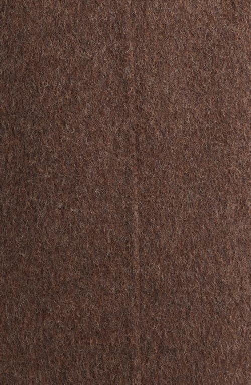 Rails Roland Tie Waist Wool Blend Coat In Brown