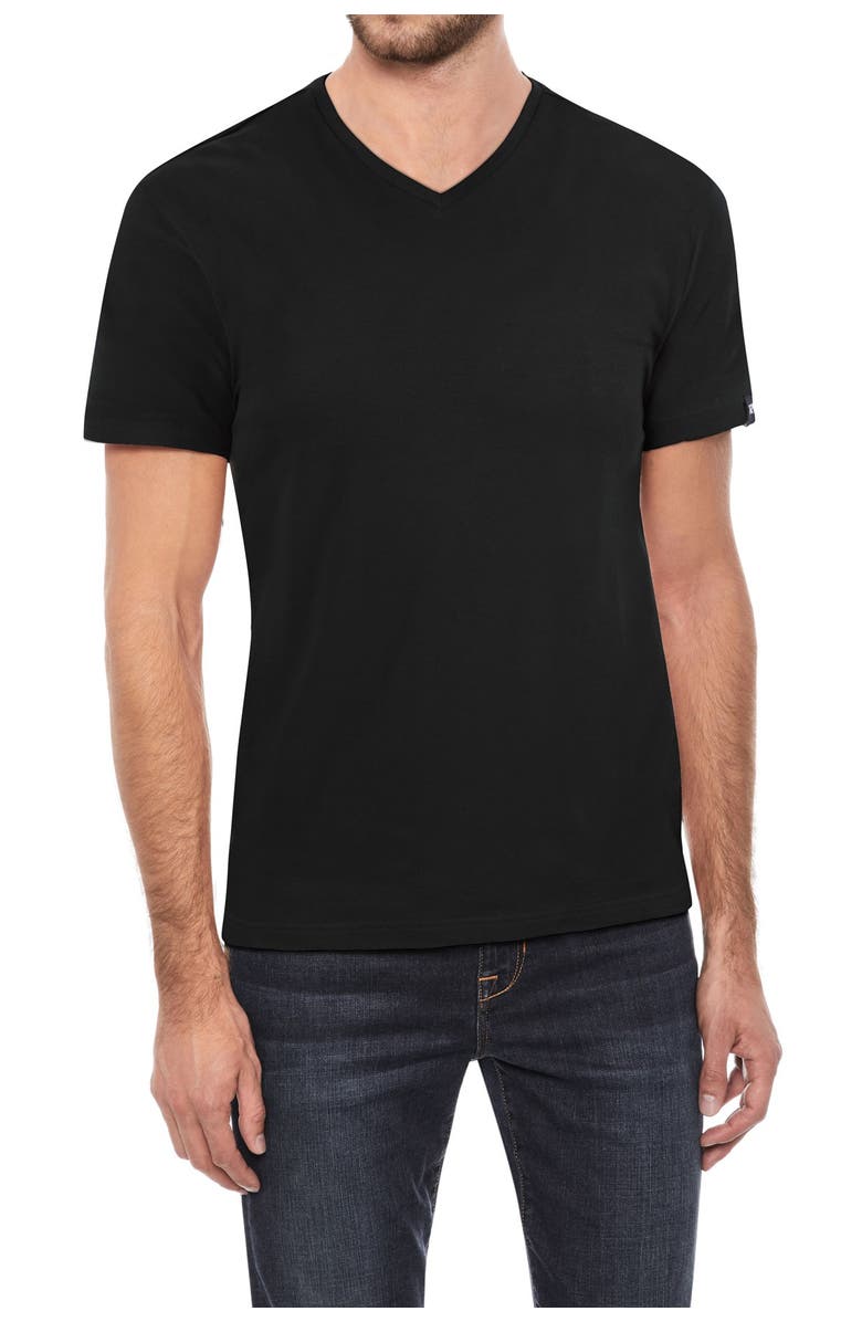 XRAY V-Neck Flex T-Shirt, Main, color, Black