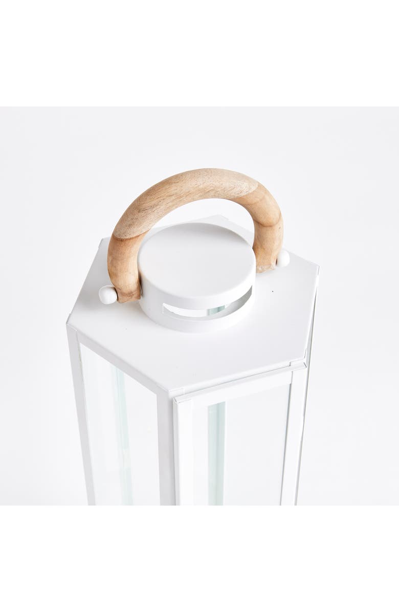 Napa Home & Garden Dockside Outdoor Lantern, Alternate, color, White