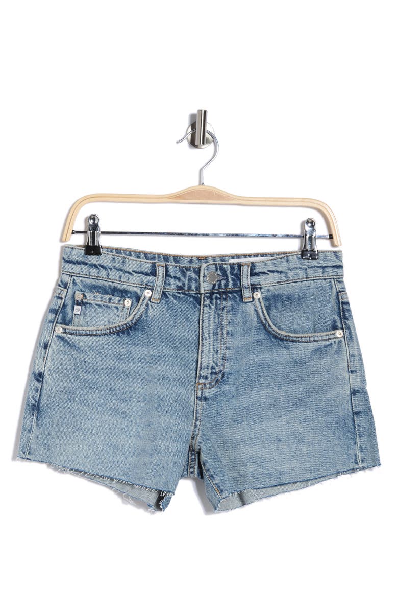 AG Ex-Boyfriend Denim Shorts, Main, color, Nomad