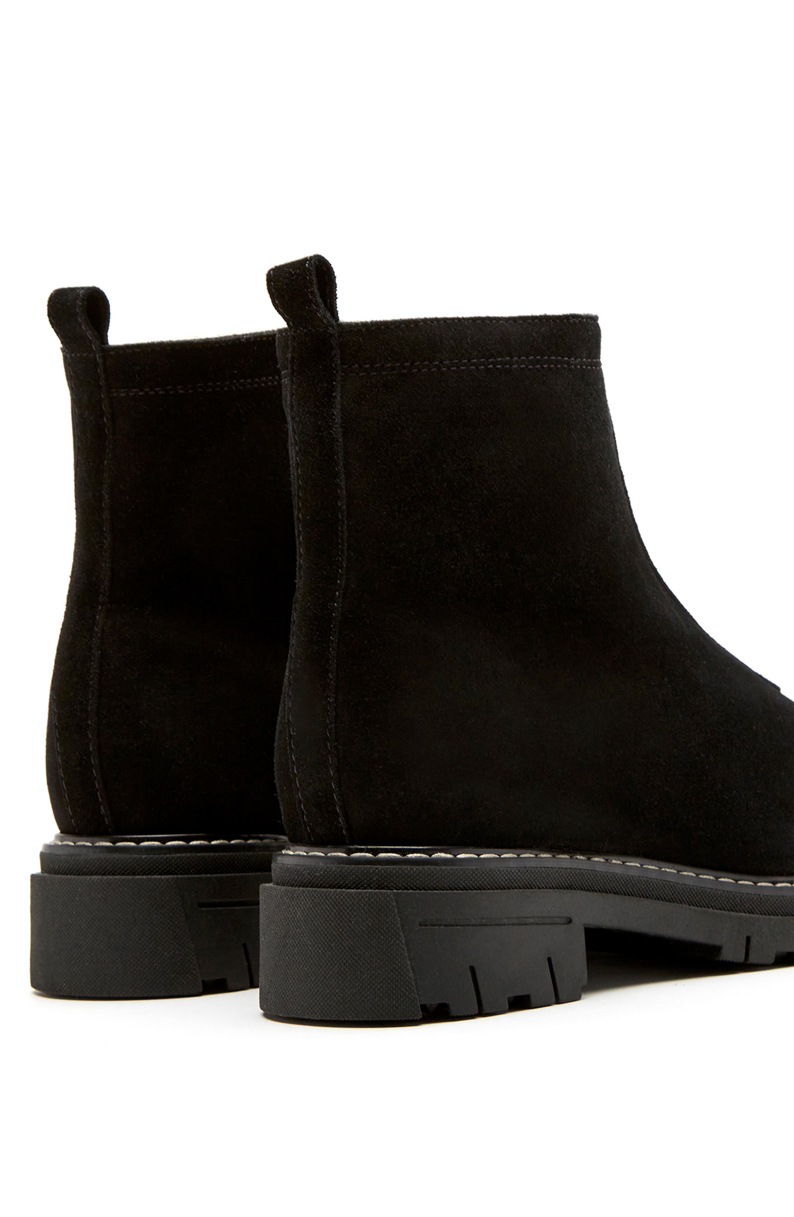 La Canadienne Deon Genuine Shearling Waterproof Bootie, Alternate, color, 