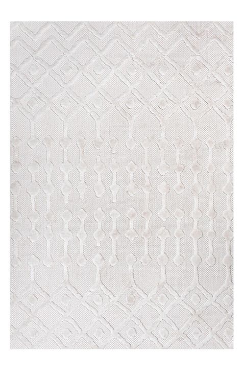 Peralta Moroccan Diamond Indoor/Outdoor Area Rug