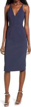 Dress the Population Lyla Crepe Cocktail Dress