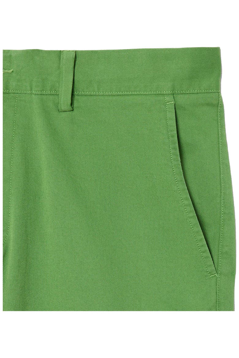 Flat Front Cotton Stretch Twill Chinos, Alternate, color, LAMBS LETTUCE