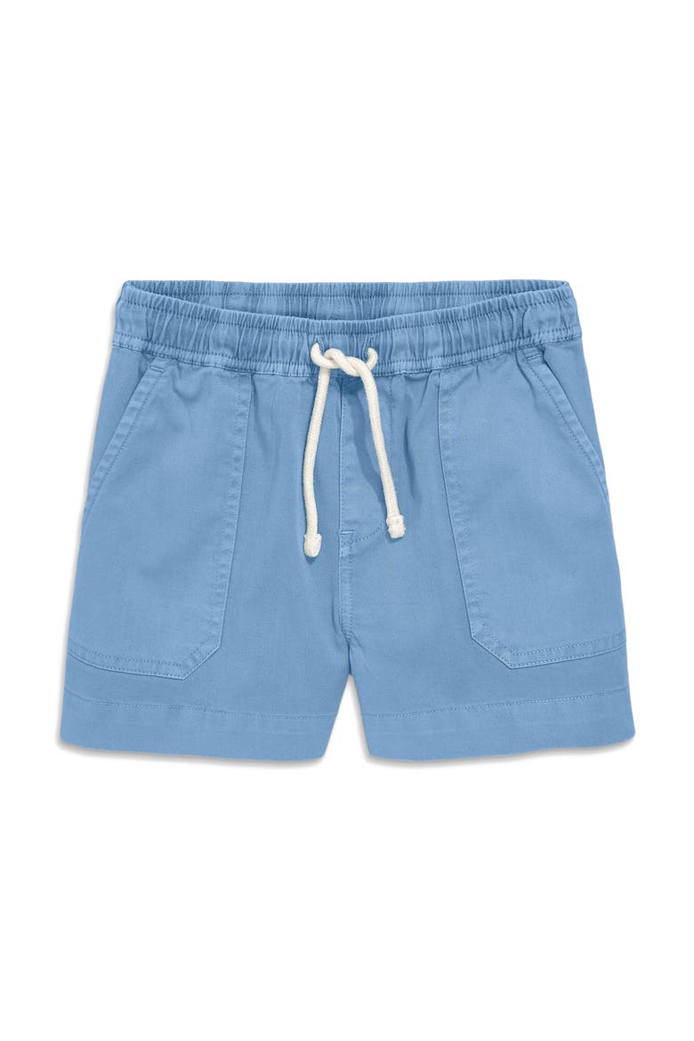 Kids Garment Dyed Stretch Chino Midi Short, Main, color, Vintage Blue