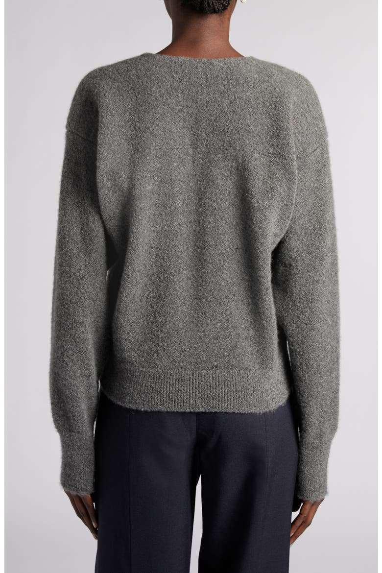 Cashmere & Silk Bouclé Cardigan, Alternate, color, 1579 HARBOR MELANGE