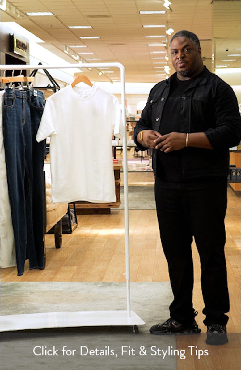 Textured Cotton Blend T-Shirt, sales video thumbnail