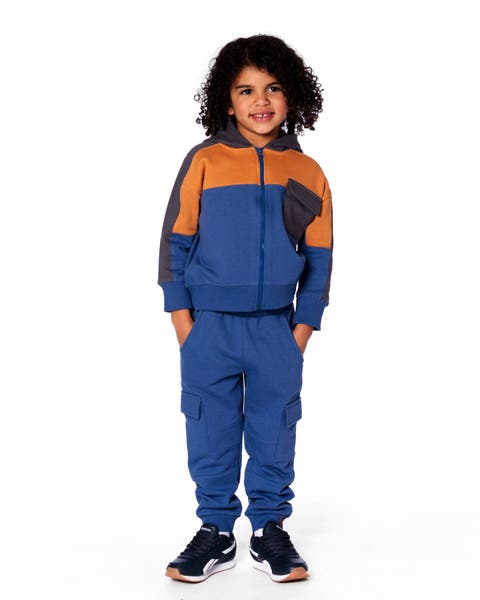 Fleece Sweatpants with Cargo Pockets (Little Kid & Big Kid)