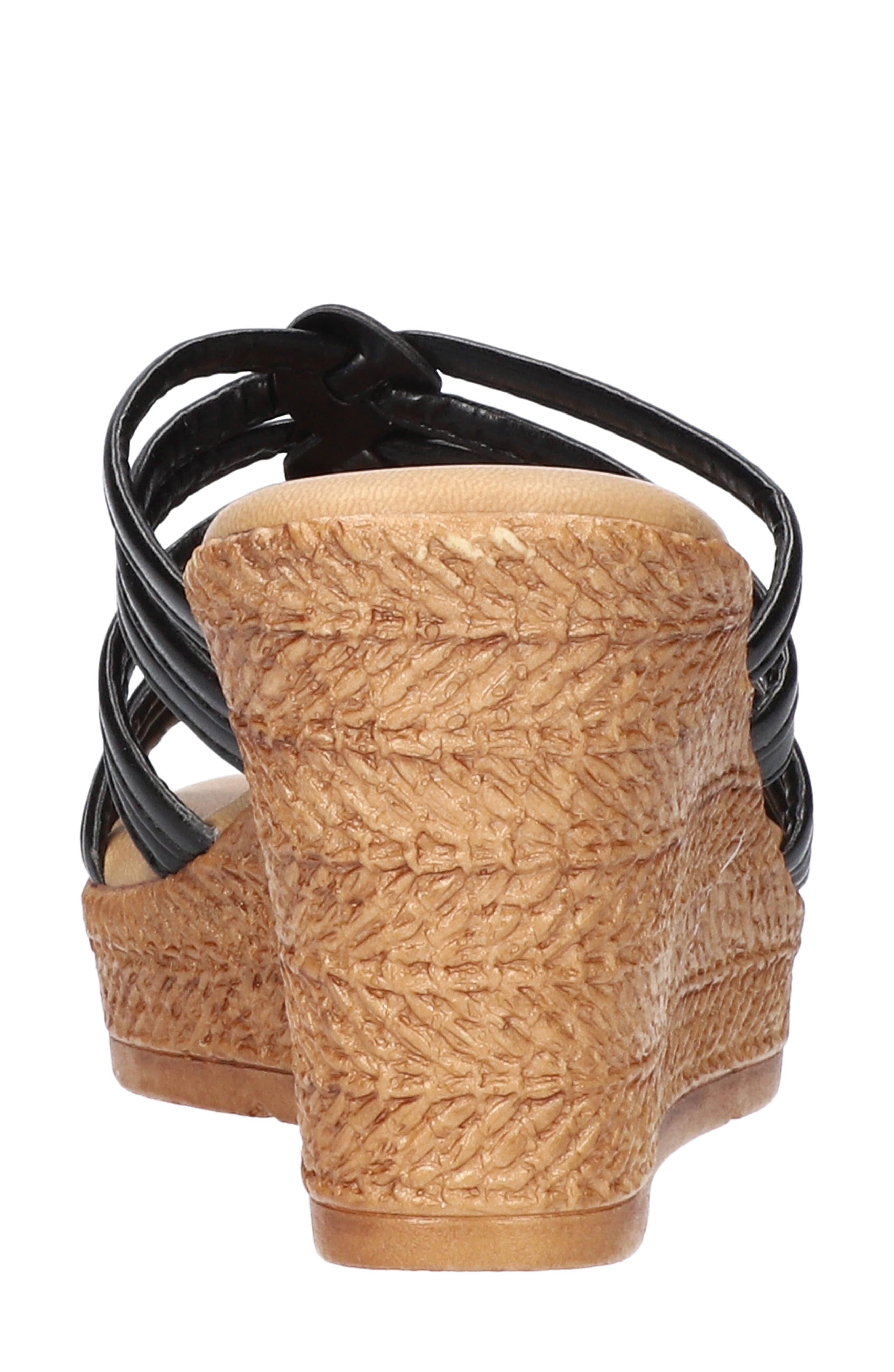 TUSCANY by Easy Street<sup>®</sup> Luciana Wedge Slide Sandal, Alternate, color, 