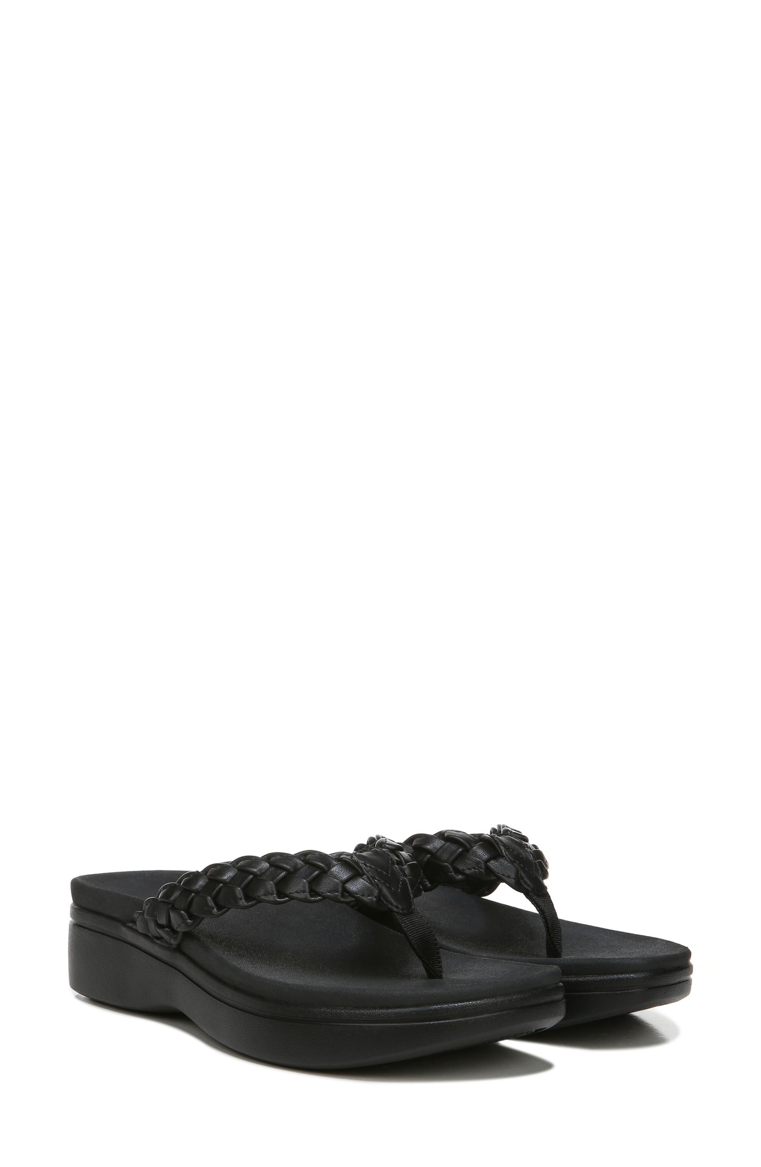 Vionic Kenji Platform Sandal - Wide Width Available, Alternate, color, 