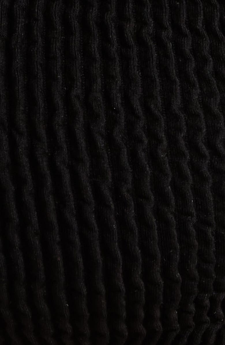 CLEONIE Oceania Bikini Top, Alternate, color, Noir