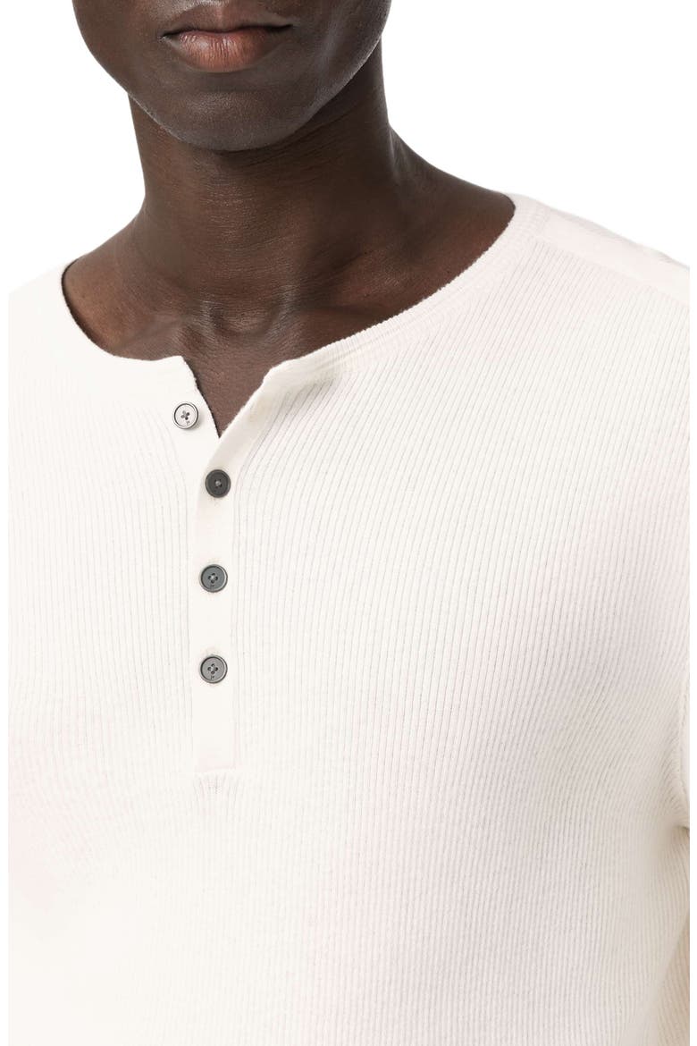 Javis Organic Cotton & Cashmere Rib Henley, Alternate, color, SALT