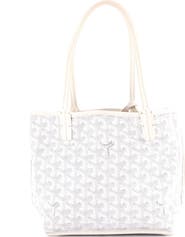 Pre-Owned Goyard Anjou Reversible Tote Coated Canvas Mini