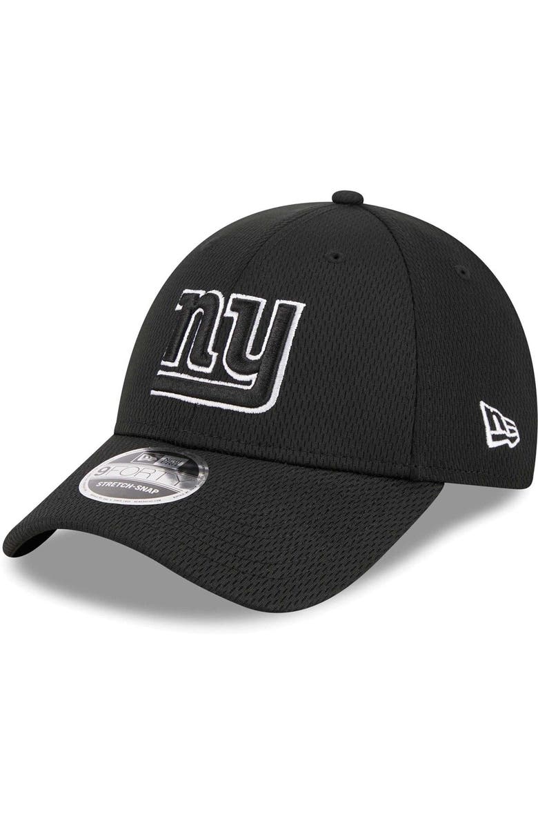 New Era Men's New Era Black New York Giants  Main B-Dub 9FORTY Adjustable Hat, Main, color, 