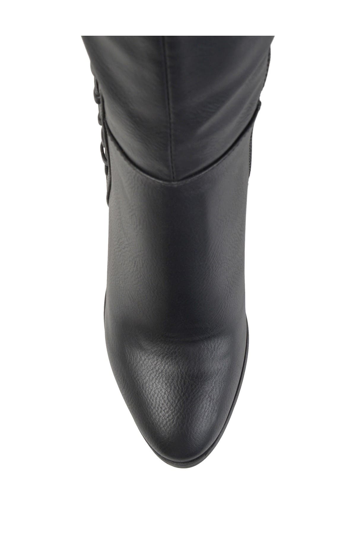 JOURNEE Spritzs Over-the-Knee Lace-Up Boot, Alternate, color, 