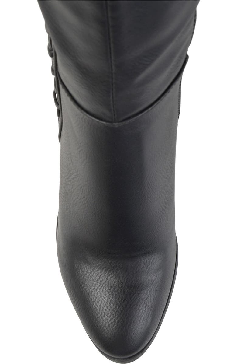 JOURNEE Spritzs Over-the-Knee Lace-Up Boot, Alternate, color,