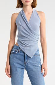 Princess Polly Lillyan Drape Halter Top