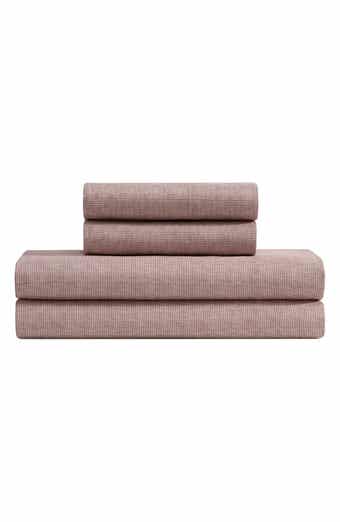 Haze Grid Microfiber Sheet Set