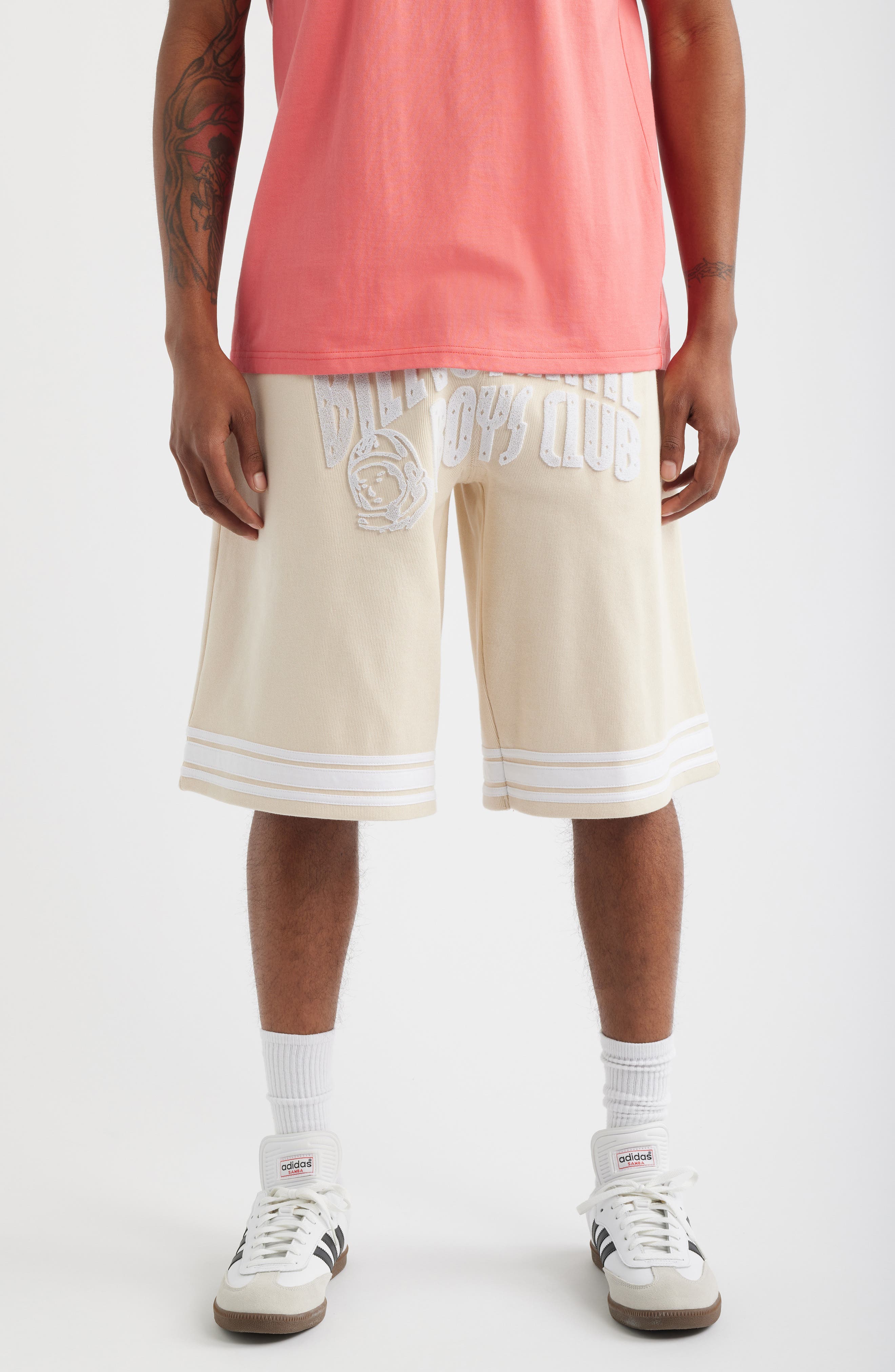 Curve Logo Cotton Shorts - image 3