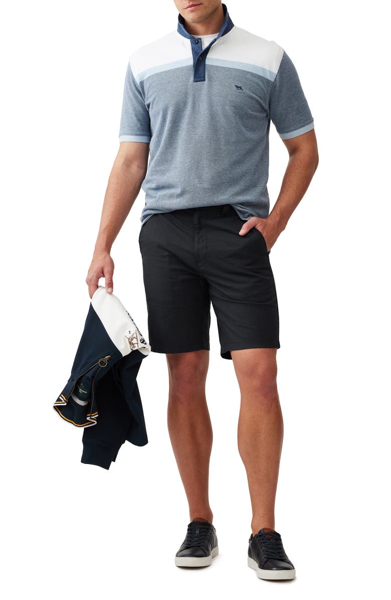 Rodd & Gunn Millwater Stretch Twill Shorts, Alternate, color, Coal