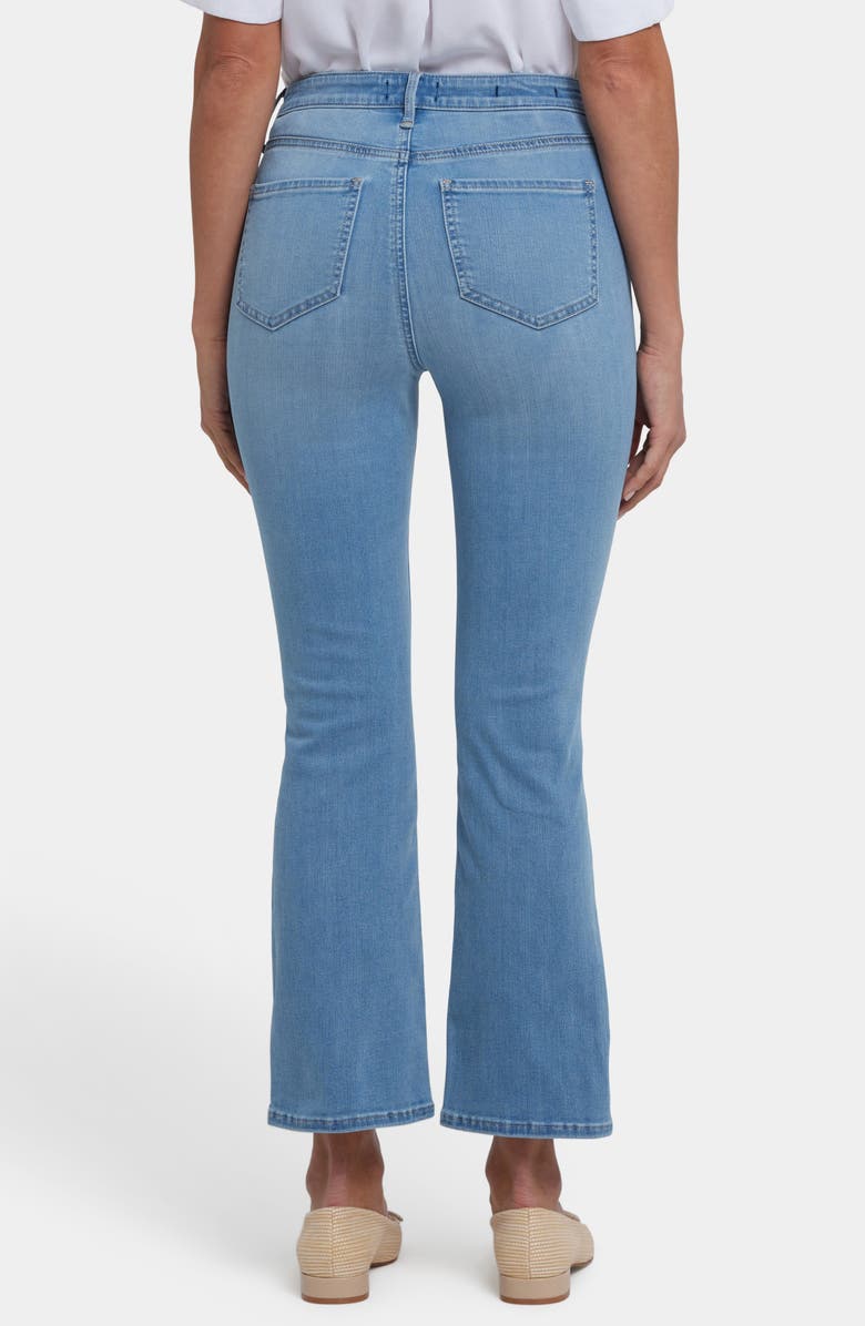 NYDJ Billie Exposed Button High Waist Ankle Mini Bootcut Jeans, Alternate, color, Salamanca Sun