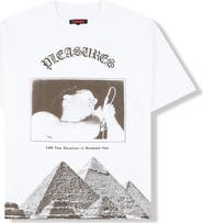 PLEASURES Elevation Heavyweight Cotton Graphic T-Shirt