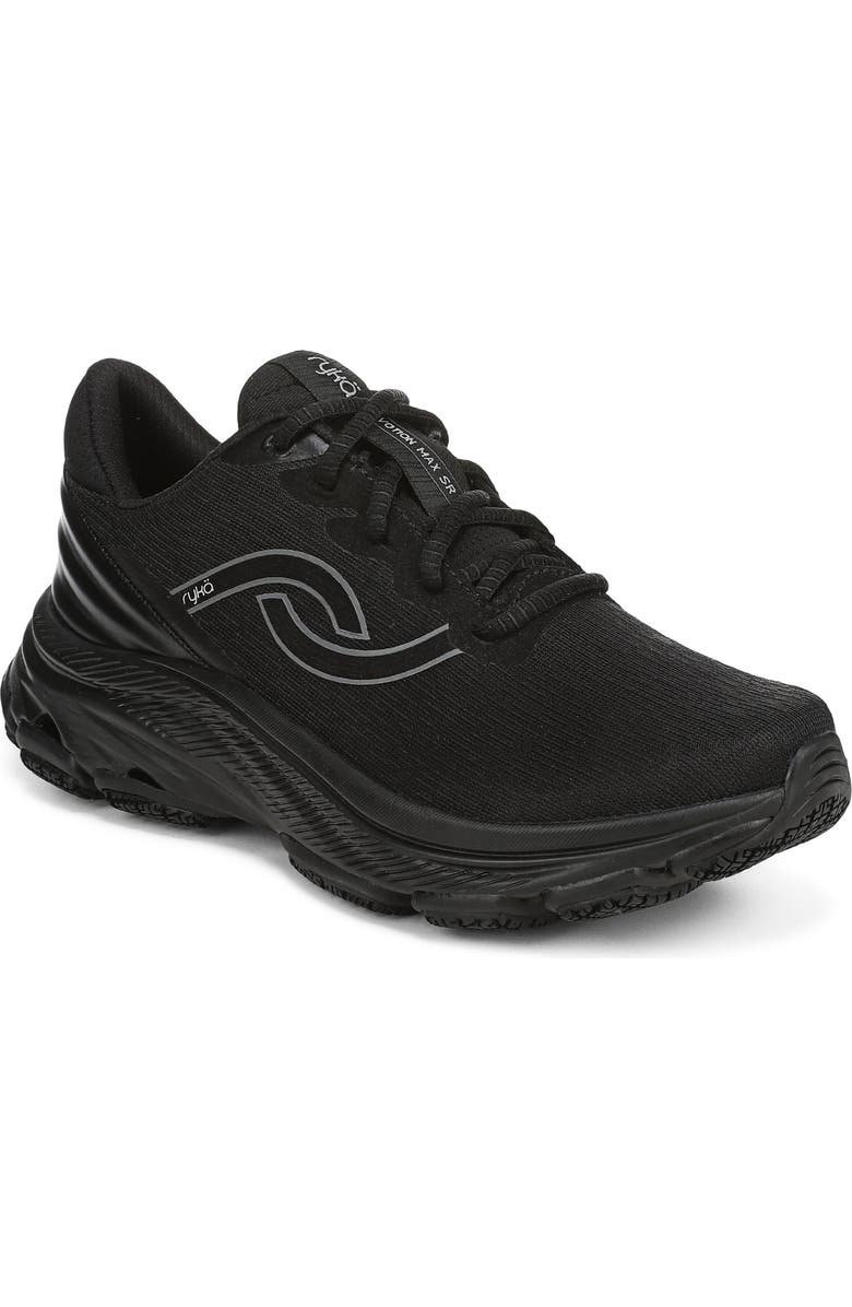 Rykä Devotion Max SR Walking Sneaker, Main, color, Black/ Black