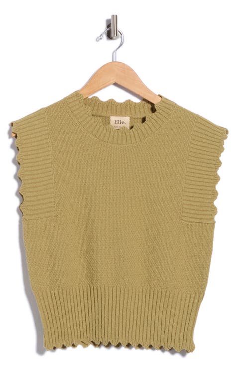 Scallop Edge Sweater