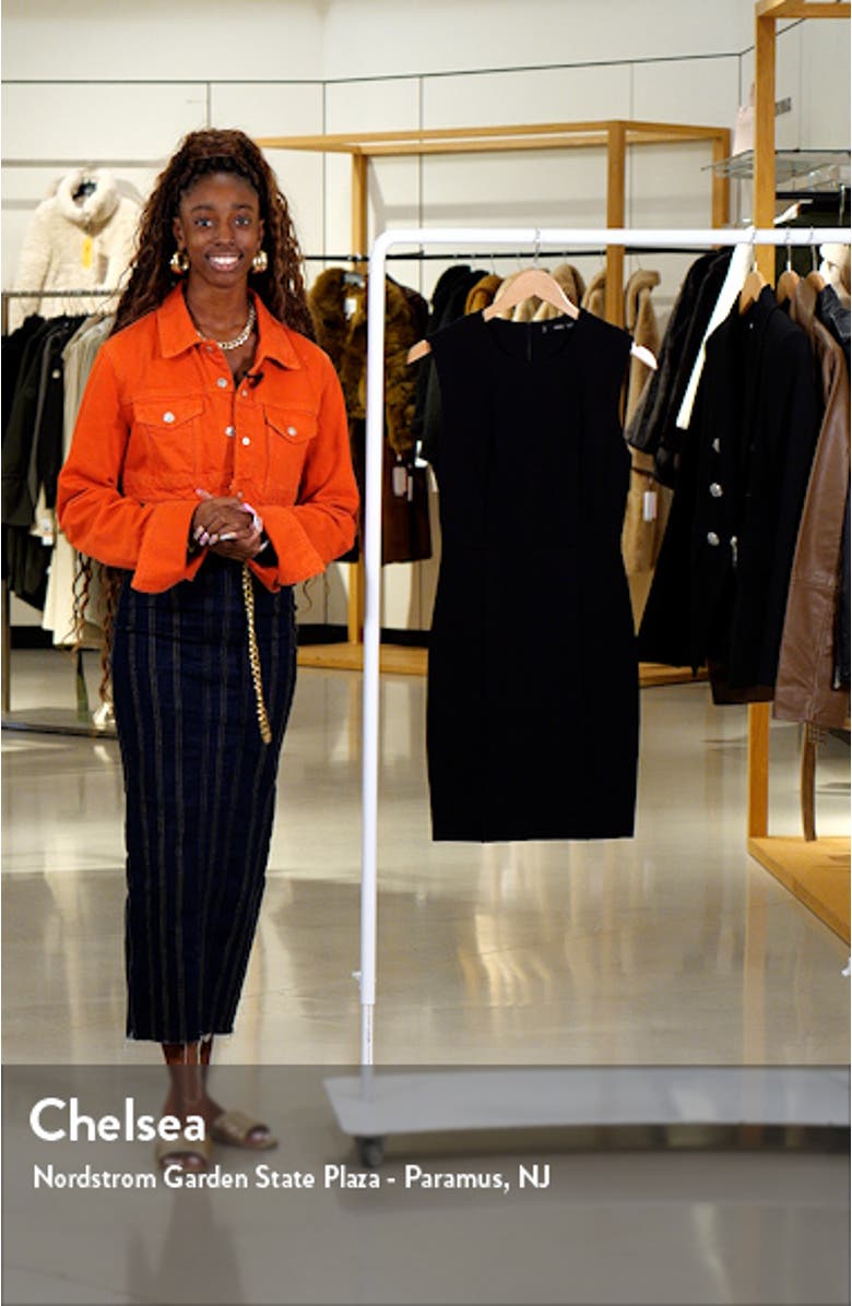 Roma Knit Sheath Dress, sales video thumbnail