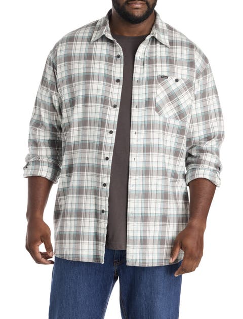 Big 
Tall Redmond Plaid Stretch Flannel Sport Shirt