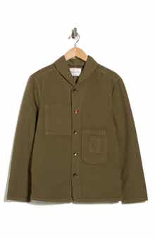 Imperfects Garment Dyed Canvas Shepherds Shirt Jacket