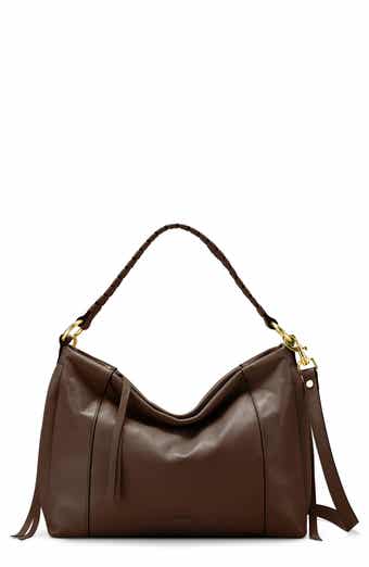 Laila Convertible Leather Shoulder Bag