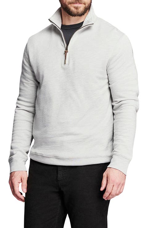 French Terry Half Zip Pullover