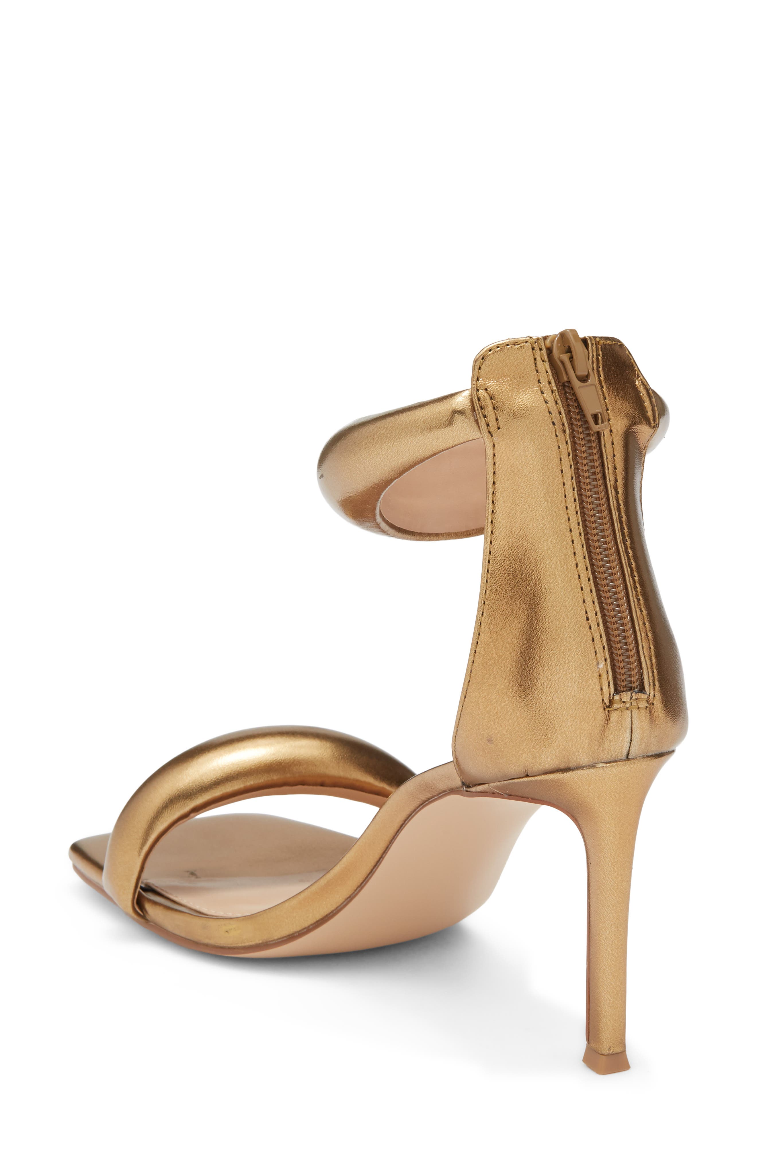 Partayy Ankle Strap Sandal, Alternate, color, BRONZE