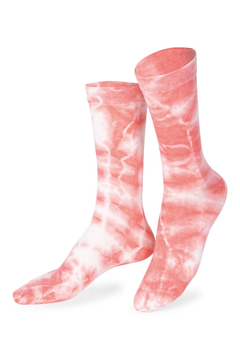 Assorted 2-Pack Strawberry Smoothie 3D Crew & Ankle Socks, Main, color, MULTICOLOR